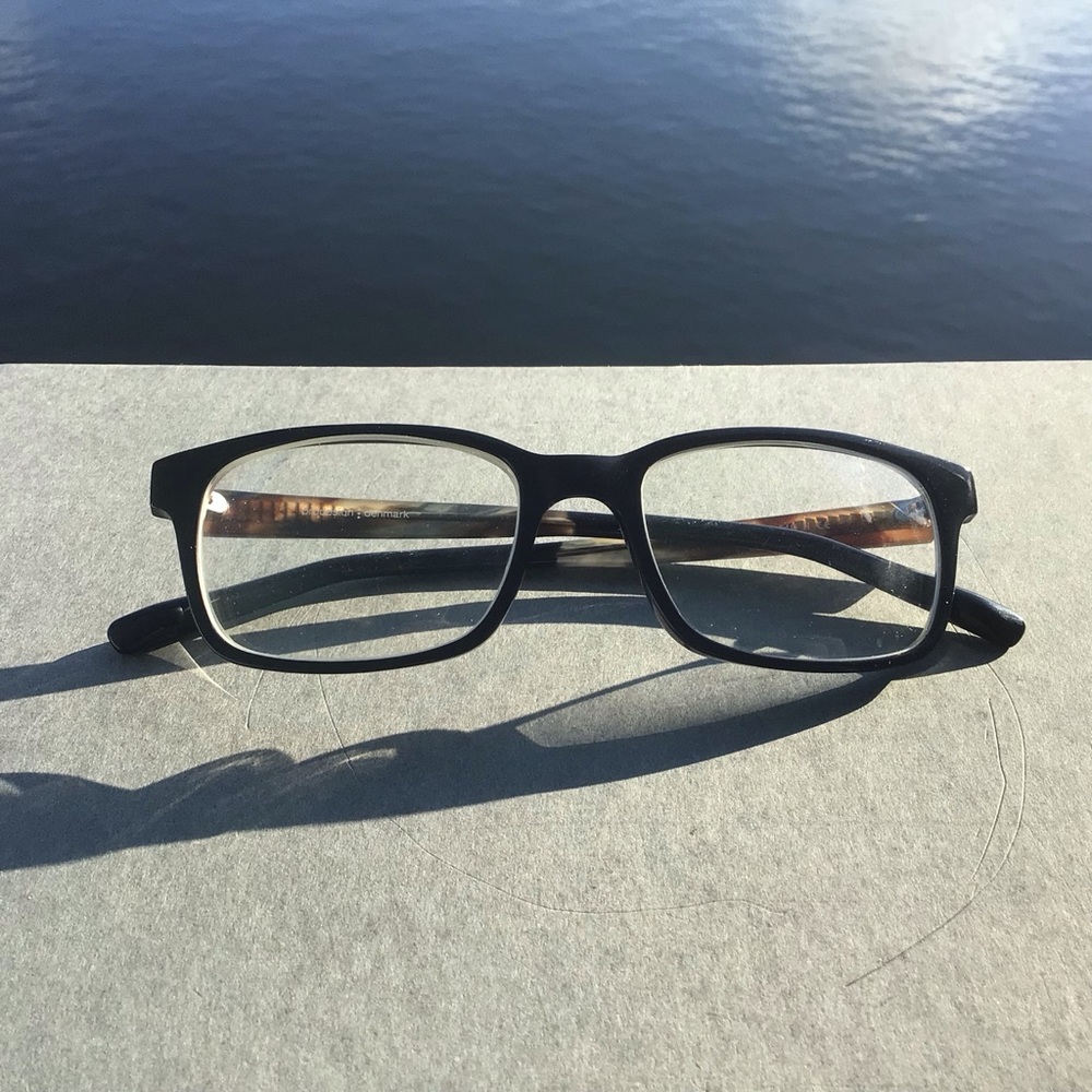 ProDesign Denmark Eyeglasses 1742 c.6022 Rare Tortoise Frame with Black Matte